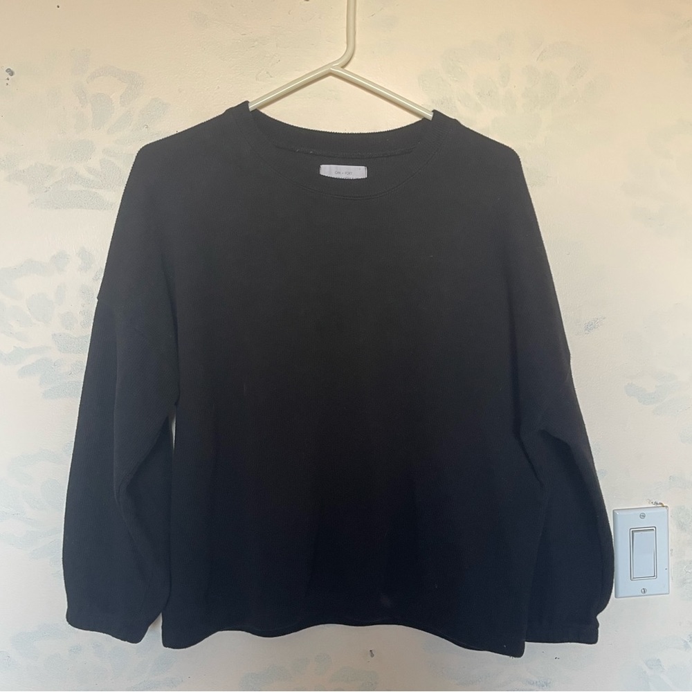 Oak+Fort ribbed knit sweater